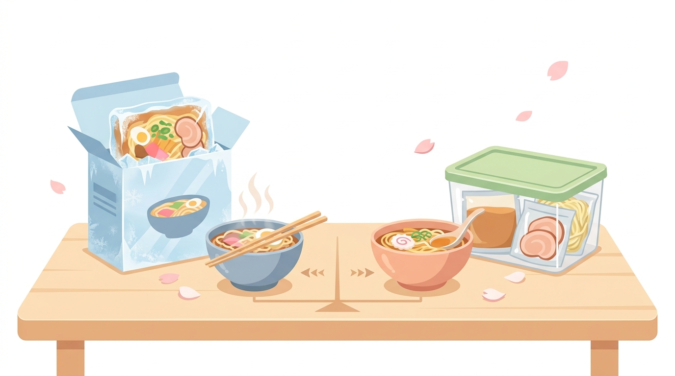 味比べで実感！冷凍とチルド、本当に「美味しい」のはどっち？