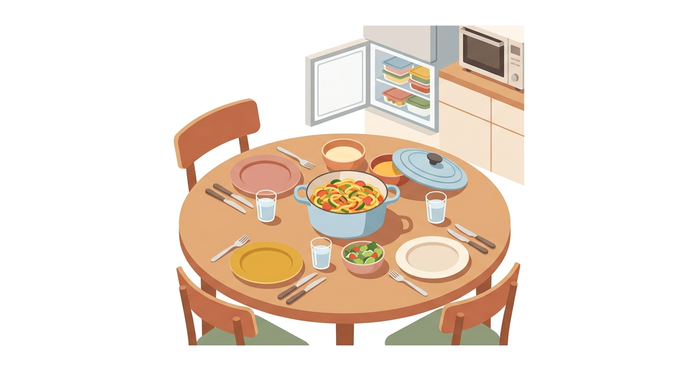 完璧を目指さない「ゆるラク」夕食で家族の笑顔を増やす